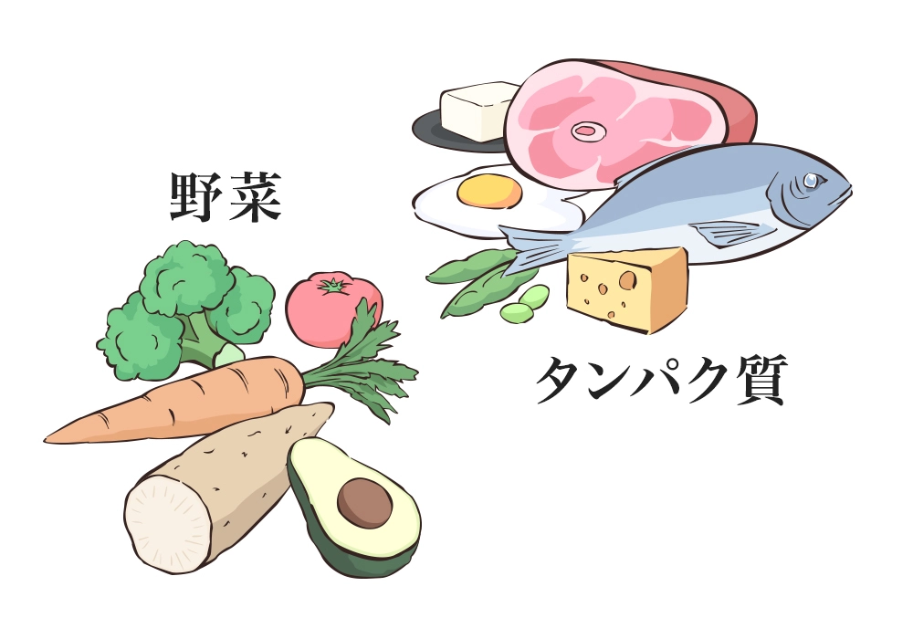 美人秘書「テストステロン」が好きな食事「タンパク質と野菜」