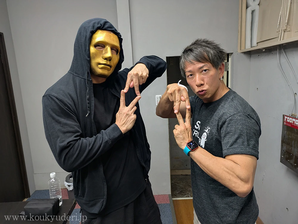 JOJOさんとしみけんさん