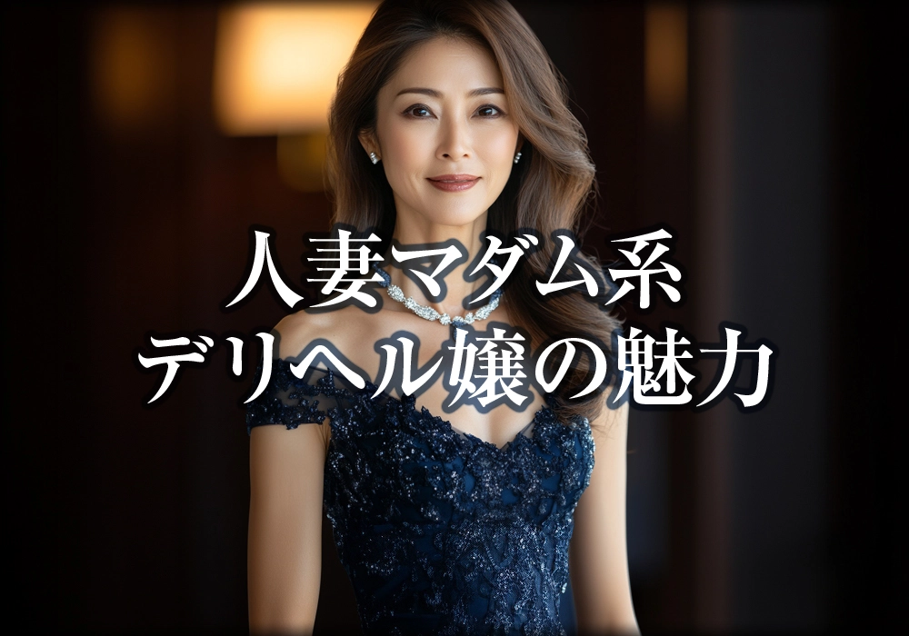 人妻マダム系デリヘル嬢の魅力