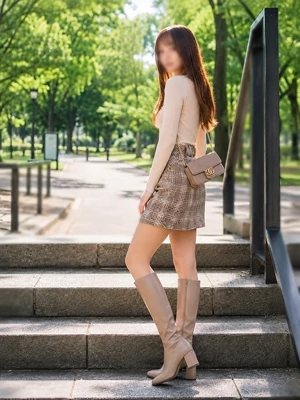 モデル志望の大学生